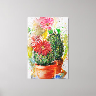 Cactus Canvas Print - Schilderij