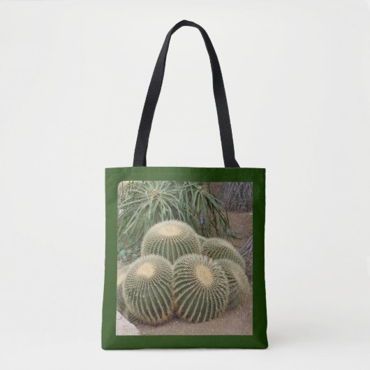 Cactus Canvas tas (Voorkant)