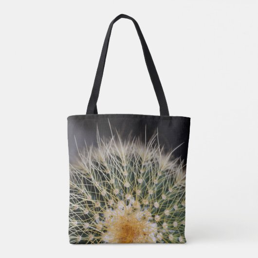 Cactus Canvas tas (Achterkant)