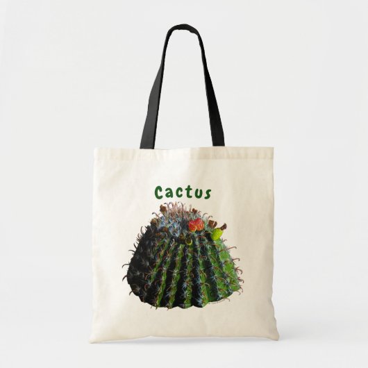Cactus Canvas tassen (Voorkant)