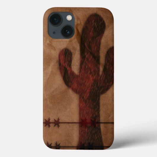 Cactus Case-Mate iPhone Case (Achterkant)