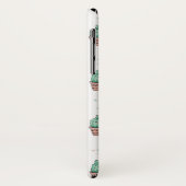 Cactus Cat iPhone X hoesje (Achterkant/links)