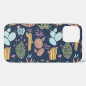 Cactus Charm: Kleurrijke bloemen Case-Mate iPhone Case (Achterkant (horizontaal))