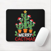 Cactus Christmas Tree Funny Merry Cactmas Cactus M Muismat (Met muis)