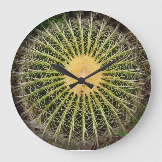 Cactus Clock Grote Klok (Voorkant)