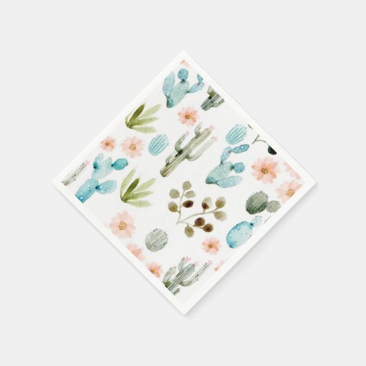 Cactus Cocktail servetten (Hoek)