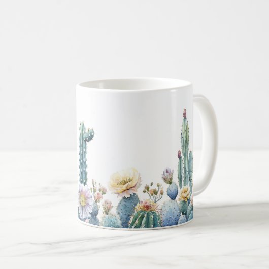 Cactus Coffee Mok (Voorkant rechts)