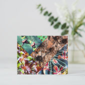 Cactus Collage Briefkaart (Staand voorkant)