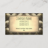 cactus collage natuur foto artistiek dubbelzijdig visitekaartje (Achterkant)