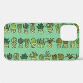 Cactus Collectie: Hand getrokken Doodle Set. Case-Mate iPhone Case (Achterkant (horizontaal))