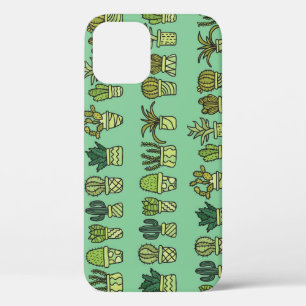 Cactus Collectie: Hand getrokken Doodle Set. Case-Mate iPhone Case