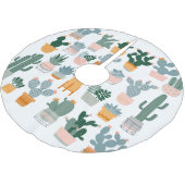 Cactus Collectie in potten Design Kerstboom Rok (Gekanteld)