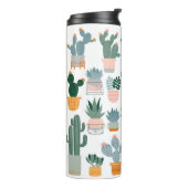 Cactus Collectie in potten Design Thermosbeker (Gedraaid links)