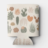 Cactus collectie,  silhouetten, sappig blikjeskoeler (Achterkant)