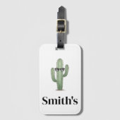 Cactus Cool Bagagelabel (Voorkant (verticaal))