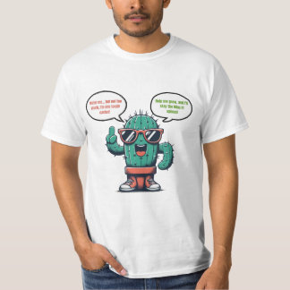 Cactus Cool The King of Spikes met ultieme stijl T-shirt