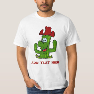 Cactus Cowboy, bewerk tekst, T-shirt