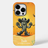 Cactus Cowboy - Westerne charme en coole vibes Case-Mate iPhone Case (Achterkant)