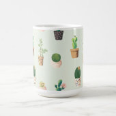 Cactus Craze Plant Pots Flower Coffee Mok (Center)