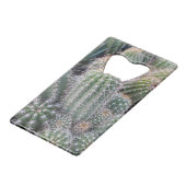 Cactus Creditkaart Flessenopener (Voorkant Gekanteld)