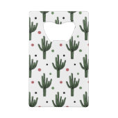 Cactus Creditkaart Flessenopener (Achterkant)
