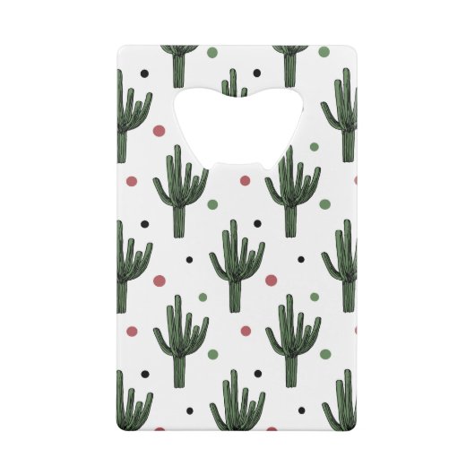 Cactus Creditkaart Flessenopener (Achterkant)