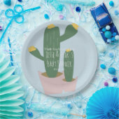 Cactus Cupcakes Baby shower Hartelijk dank Papieren Bordje (Feest)