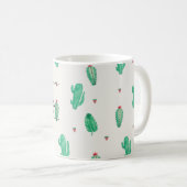 Cactus Custom Name Coffee Mok (Voorkant rechts)
