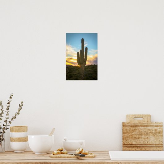 Cactus dagen poster (Keuken)