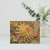 Cactus Dahlia Briefkaart (Staand voorkant)