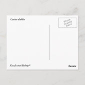 Cactus Dahlia Briefkaart (Achterkant)