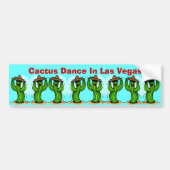 Cactus Dance ~ Saguaros Sombreros Bumperstickers (Voorkant)