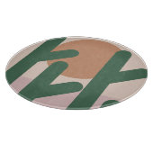 Cactus Desert Bohemian Sunset Pattern Snijplank (Hoek)