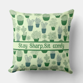 Cactus Desert Cacti Plant Modern Pattern Buitenkussen