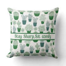 Cactus Desert Cacti Plant Modern Pattern