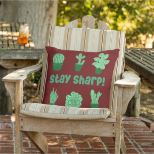 Cactus Desert Cacti Plant Modern Pattern Buitenkussen