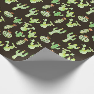 Cactus Desert Child Cadeaupapier