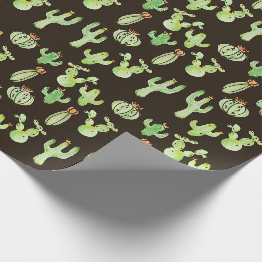 Cactus Desert Child Cadeaupapier (Hoek)