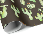 Cactus Desert Child Cadeaupapier (Rol Hoek)