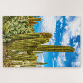 Cactus Desert Garden Floral Planten Botanisch Legpuzzel (Horizontaal)