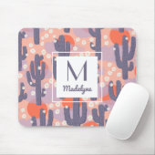Cactus Desert Sunset gepersonaliseerd Muismat (Met muis)