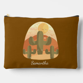 Cactus Desert With Sun Etui