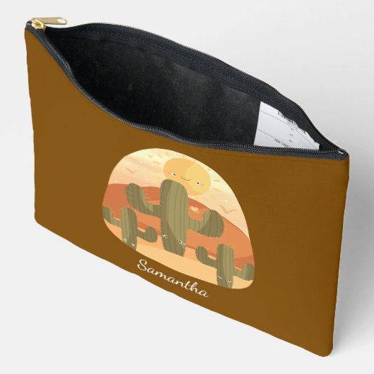 Cactus Desert With Sun Etui (Open)