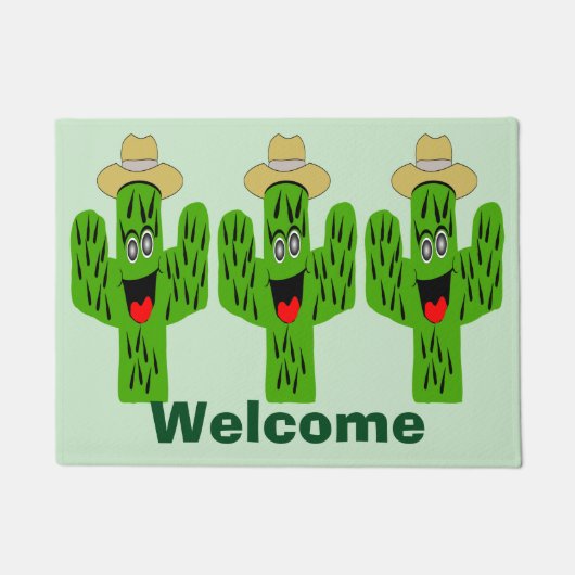 Cactus Design Deurmat (Voorkant)