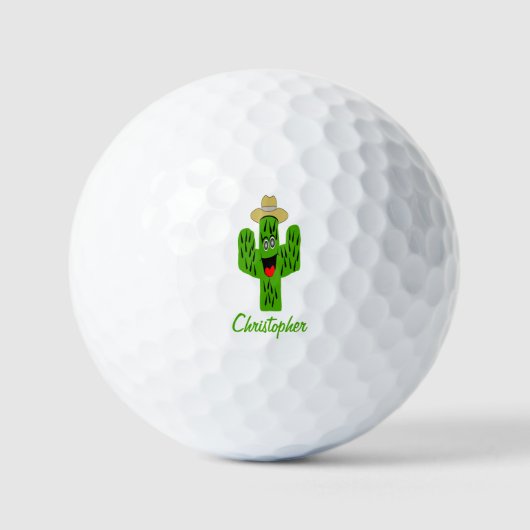 Cactus Design Golfballen (Voorkant)