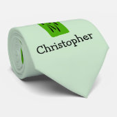 Cactus Design Personalized Stropdas (Opgerold)