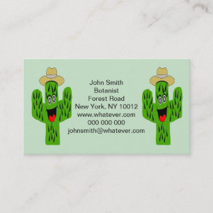 Cactus Design Visitekaartje