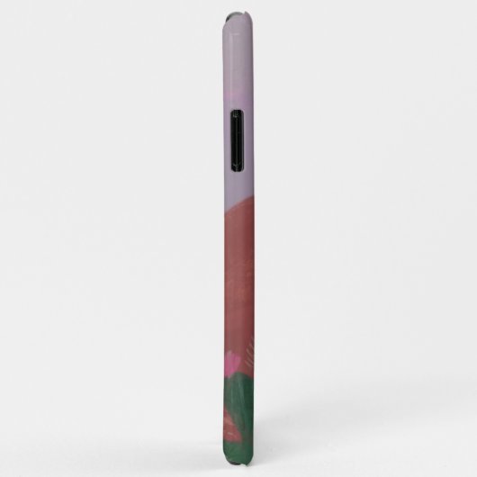 Cactus Dessert Mountains Hand Drawn Art Case-Mate iPhone Case (Achterkant/rechts)