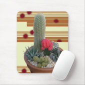 Cactus Dish Garden #2 Muismat (Met muis)
