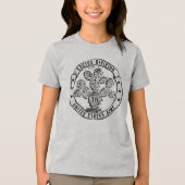 Cactus Division Vintage Embleem Tri-Blend Shirt (Voorkant)